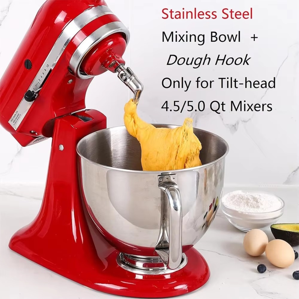 Kitchenaid Mixer Artisan 5Qt - 4.5-5クォート ミキサーボウル ステンレス製 キッチンエイド アーティザン＆クラシックシリーズ ティルトヘッドミキサー用