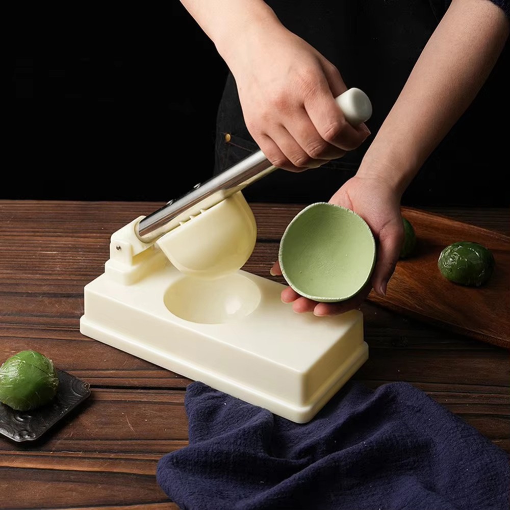 Dumpling Press Set - 新しい回転式餃子メーカー型押しベーキングツール生地プレス餃子作り餃子型キッチン用
