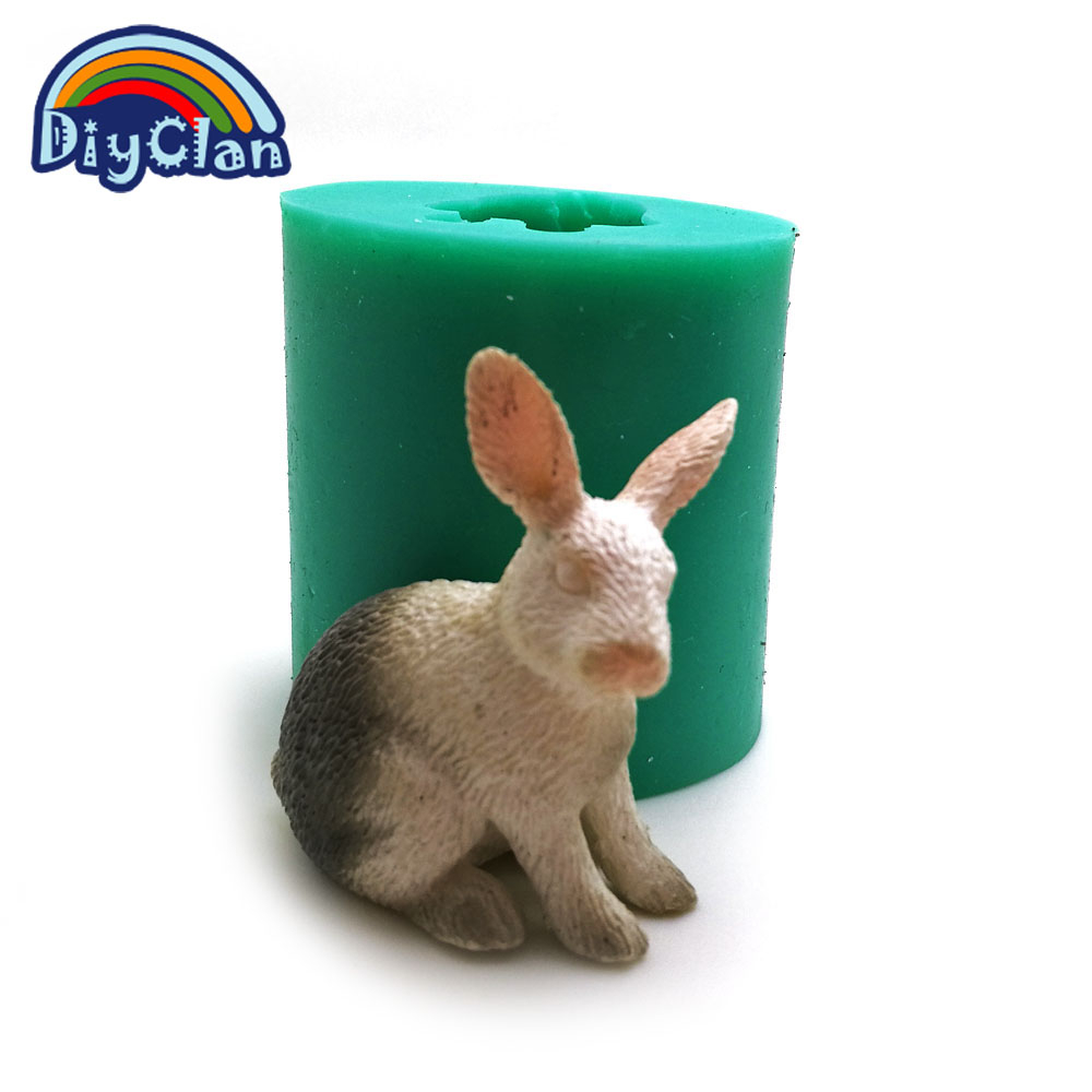3D シミュレーションウサギシリコーン型ケーキデコレーション - Bunny Cake Mold のレビューと価格