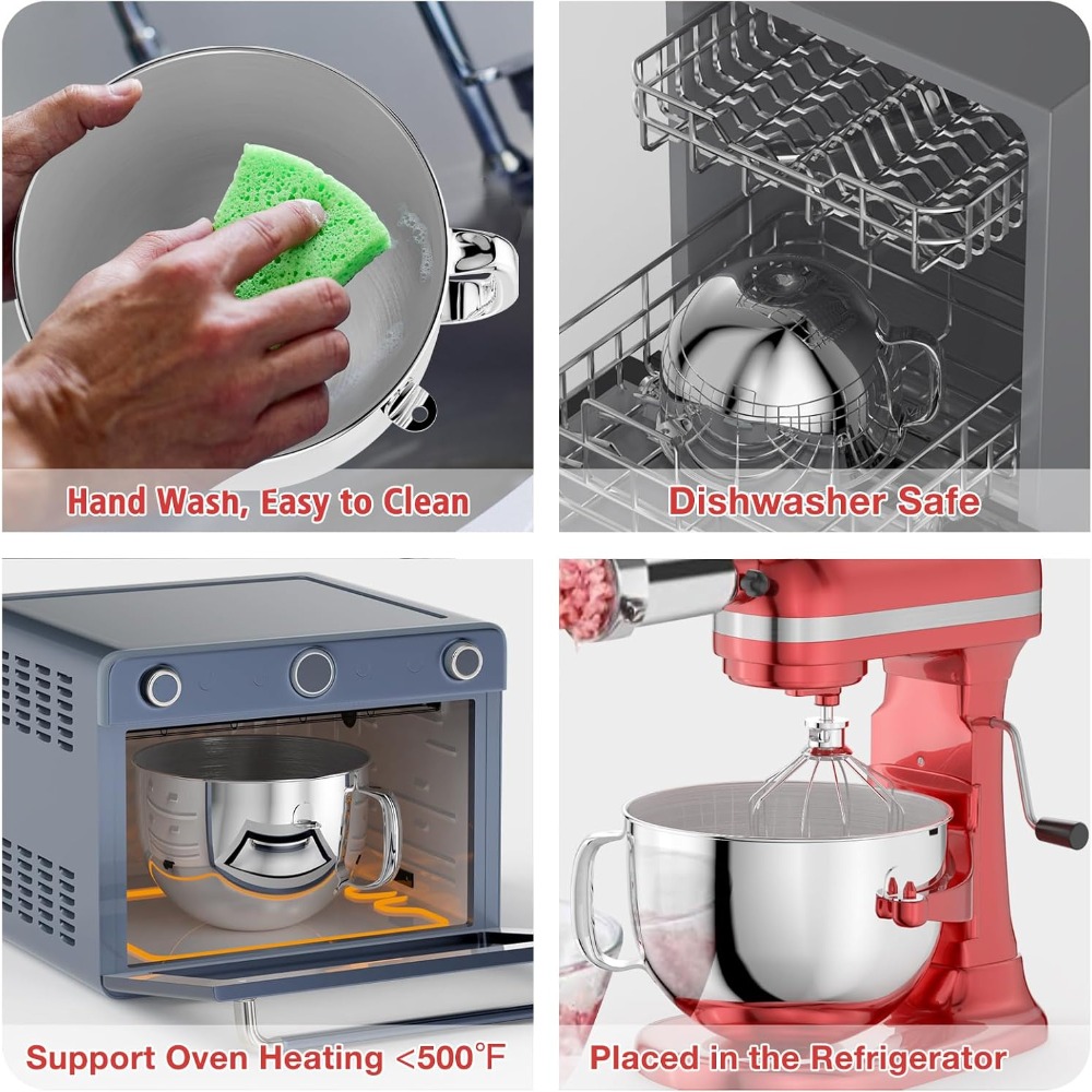 4.5-5 クォート ミキサーボウル ステンレススチール製  - Kitchenaid Mixer Artisan 5Qt のレビューと価格