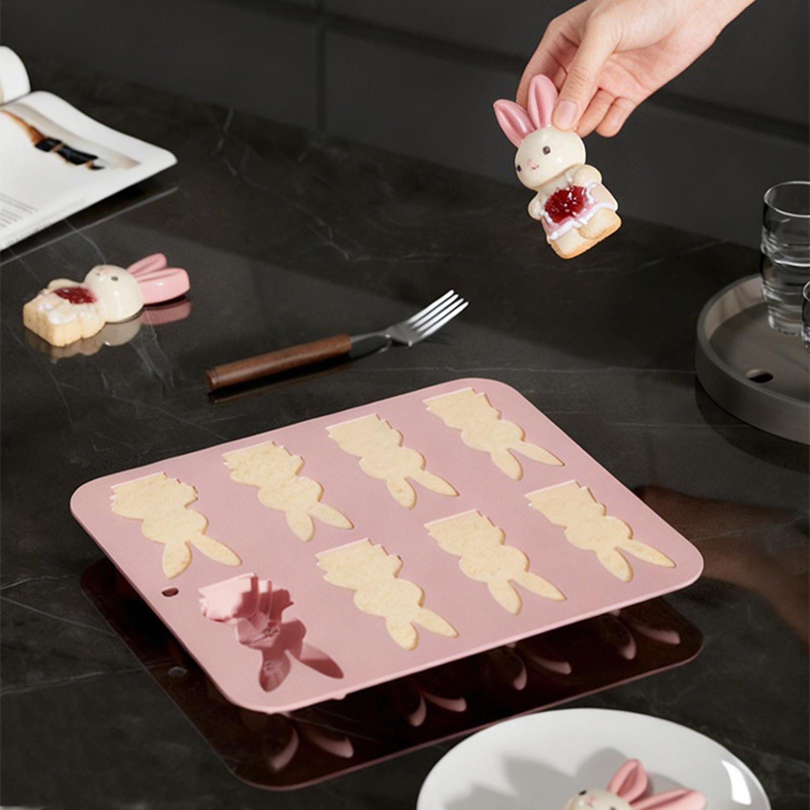 イースターバニーシリコンモールド耐熱バニー型ケーキ、アイス、 - Bunny Cake Mold のレビューと価格
