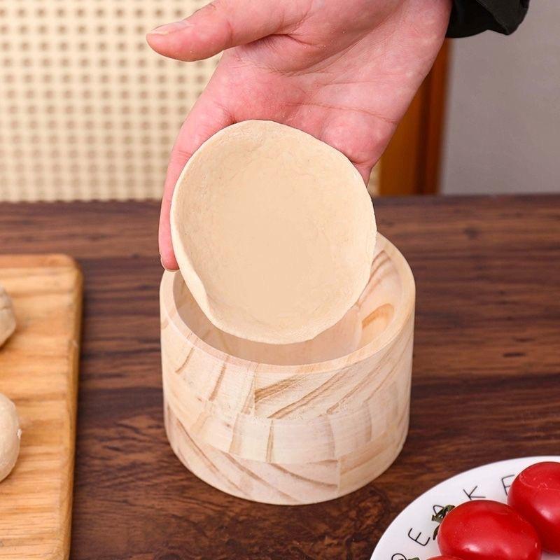 1セット木製餃子メーカー - 手動生地プレスツール |    - Dumpling Press Set のレビューと価格