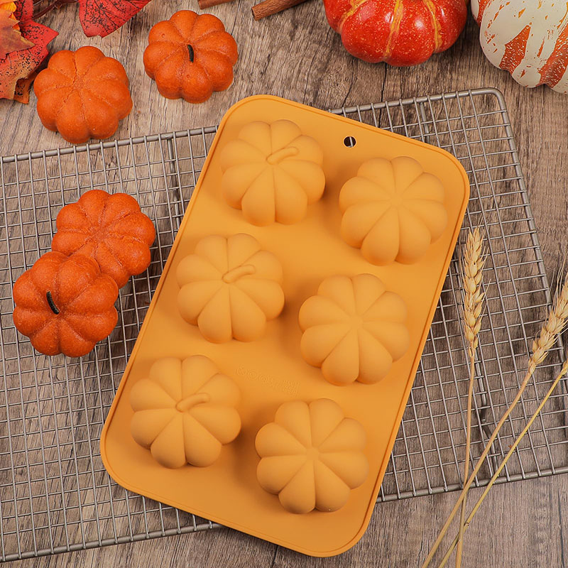 シリコンカボチャケーキモールド、カップケーキパン、ベーキング - Donut Mold Silicone のレビューと価格