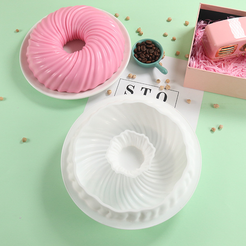 大きなドーナツ型シリコンキャンドルモールド,手作り,チョコレ - Donut Mold Silicone のレビューと価格