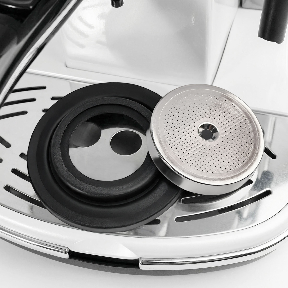 グループヘッドパックスクリーンボイラーガスケットシールはデロ - Delonghi Espresso Magnifica のレビューと価格