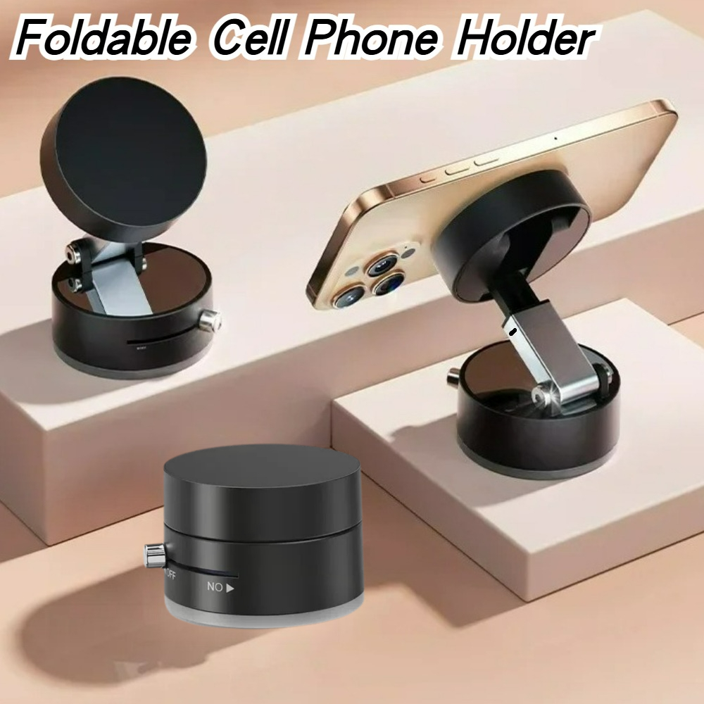 高性能磁気真空ホルダー折りたたみ式ユニバーサル電話スタンド車 - Taco Stand Holder のレビューと価格