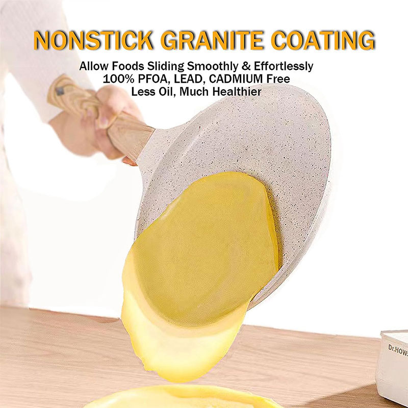20/24/28cmノンスティッククレープエッグパン、ピザフ - Egg Waffle Pan のレビューと価格
