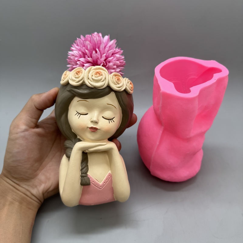 石膏樹脂コンクリートリビングルームバルコニー装飾装飾品を作る - Potsticker Mold のレビューと価格