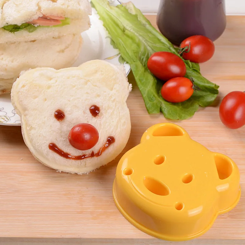 2 個サンドイッチ型クマ猫ウサギ車の形のパン型ケーキビスケッ - Bunny Cake Mold のレビューと価格