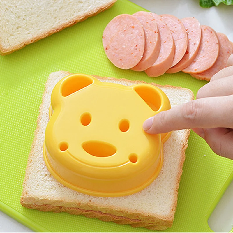 2 個サンドイッチ型クマ猫ウサギ車の形のパン型ケーキビスケッ - Bunny Cake Mold のレビューと価格