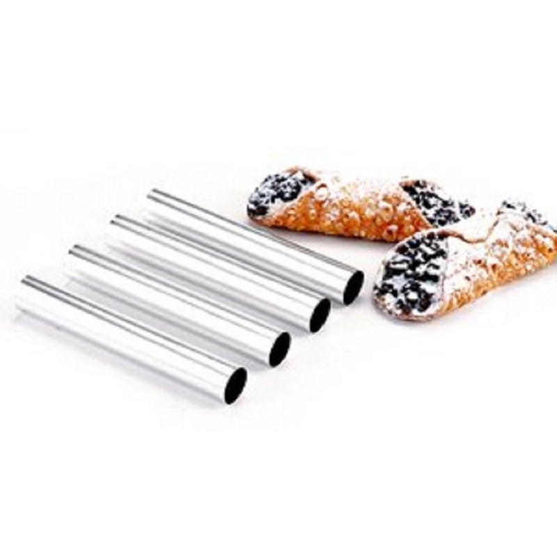 Alluminum cannoliフォーム、4チューブ/パッ - Danish Pancake Pan のレビューと価格