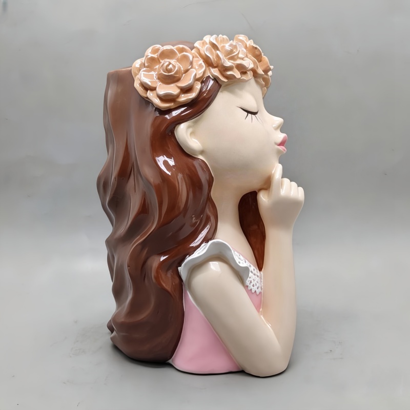 大きな妖精少女の花瓶型シリコンモールド、サボテンや多肉植物用 - Potsticker Mold のレビューと価格
