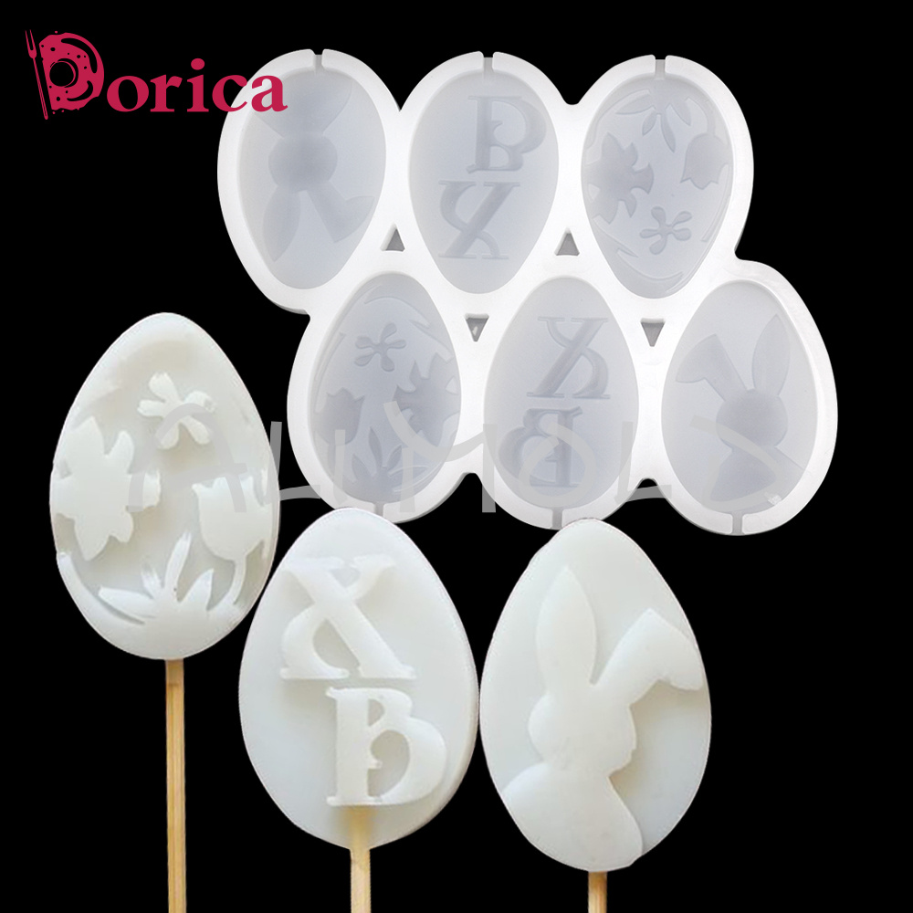 Dorica バニー柄イースターエッグシリコーンエポキシモー - Bunny Cake Mold のレビューと価格