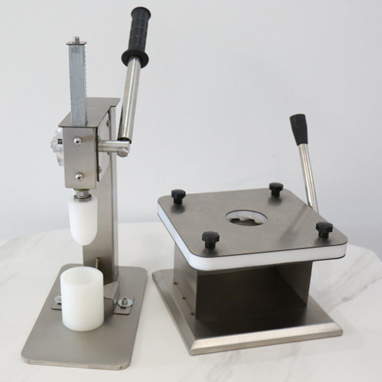 手動簡単操作の全自動包子/モモ/青餃子製造機、半自動生地プレ - Dumpling Press Set のレビューと価格