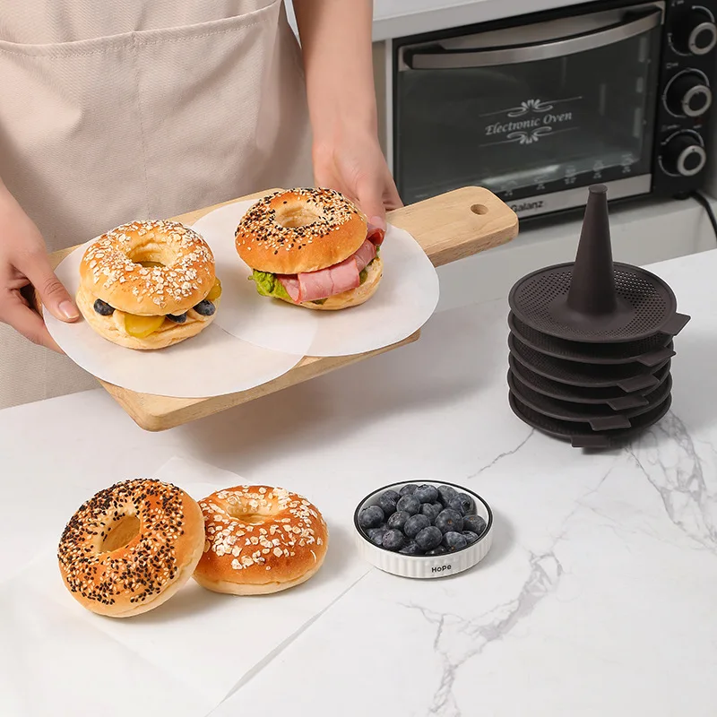ベーキング用シリコンモールドツールセット,ドーナツ,ケーキ, - Donut Mold Silicone のレビューと価格