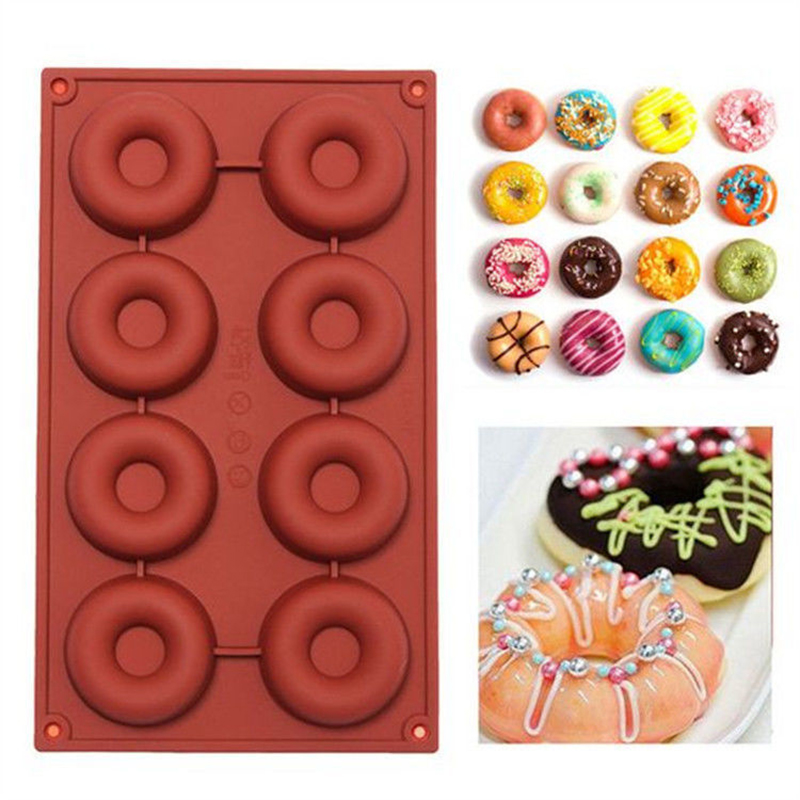 シリコーンドーナツメーカー 3D DIY ベーキングペストリ - Donut Mold Silicone のレビューと価格