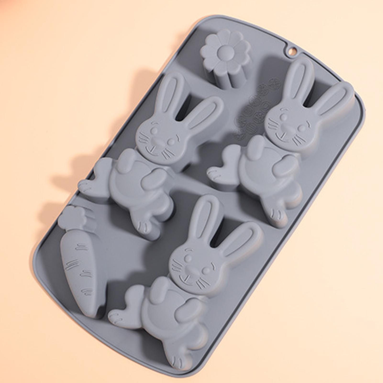 イースターバニー型 ノンスティック 3Dバニー型 レジンモー - Bunny Cake Mold のレビューと価格