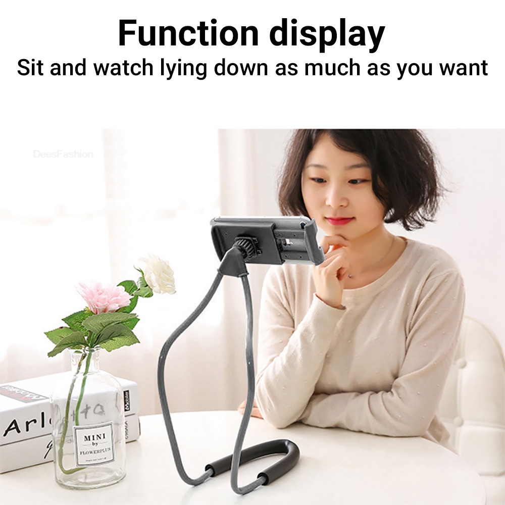 柔軟な携帯電話ホルダー、首掛け式怠惰なネックレスブラケット、 - Taco Stand Holder のレビューと価格