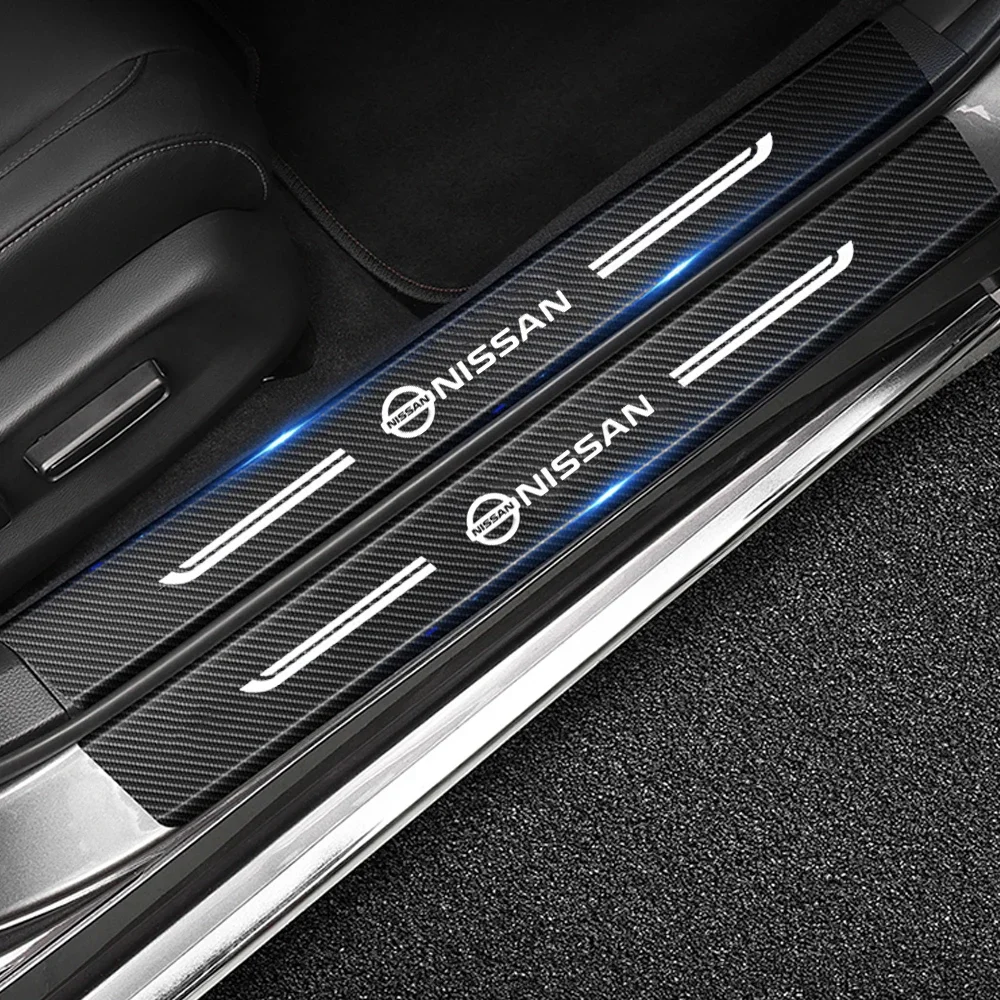 カーボンファイバー日産シルプレート車の敷居保護ステッカー N - Crepe Pan Carbon のレビューと価格